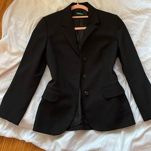 Italian blazer all black size XS.